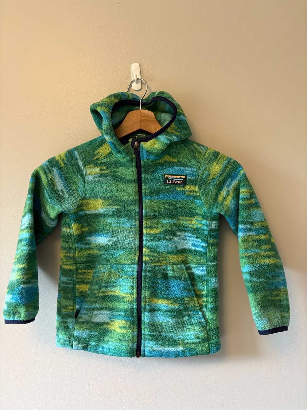 L.L. Bean Kids Fleece Zip Up Sweater